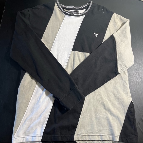 Hypland Worldwide Mens Sweater Multicolor Pullover Crewneck Sz XL - Picture 1 of 8